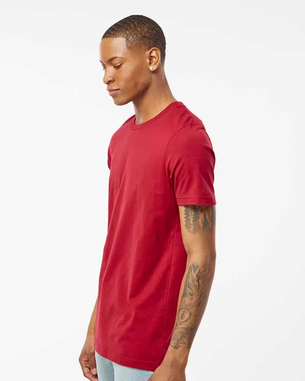 Tultex 502 Premium Cotton T-Shirt - Cardinal - HIT a Double - 2