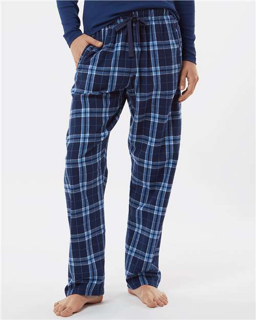 Boxercraft BW6620 Women's Haley Flannel Pants - Navy  Columbia Plaid