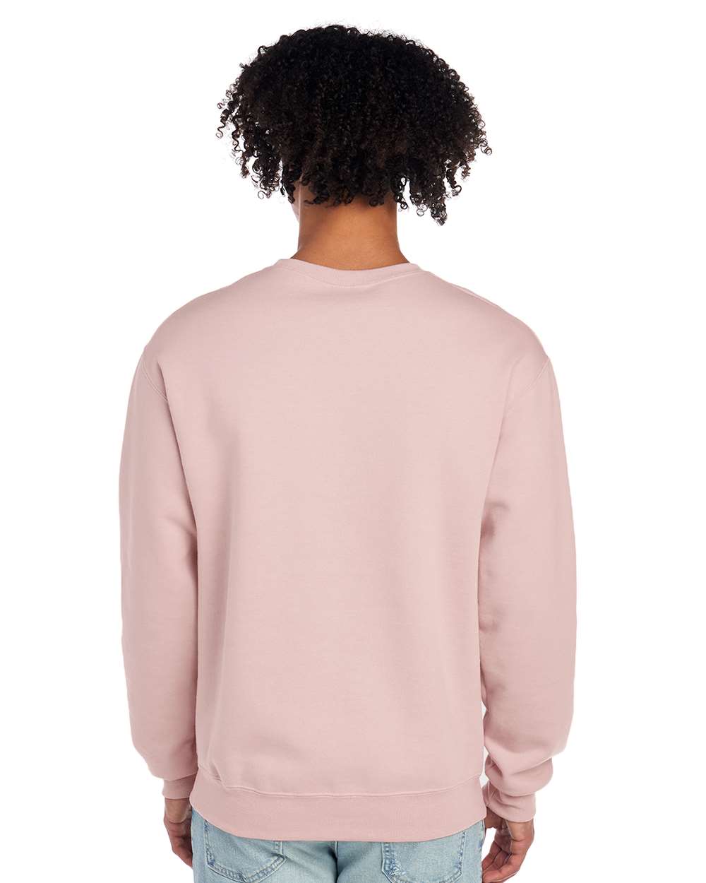 Jerzees 562MR NuBlend Crewneck Sweatshirt - Blush Pink - HIT a Double - 3