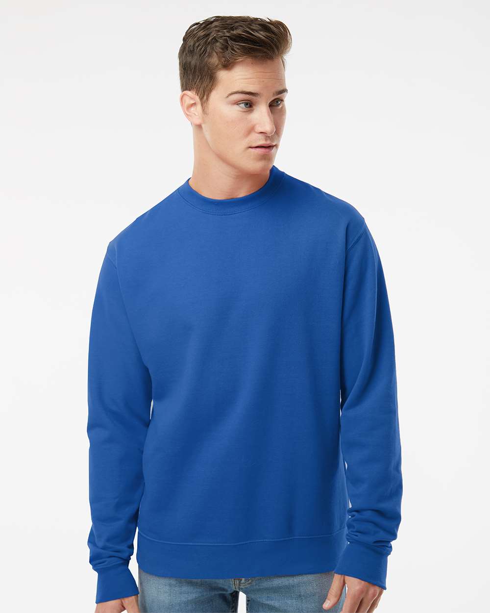 Independent Trading Co SS3000 Midweight Sweatshirt - Royal - HIT a Double - 4