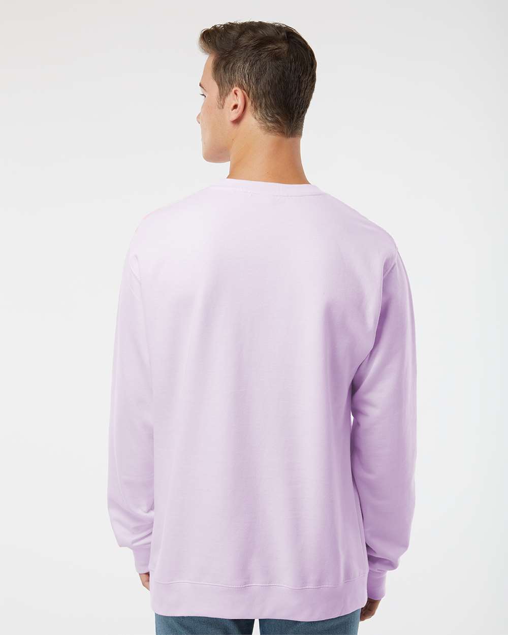 Independent Trading Co SS3000 Midweight Sweatshirt - Lavender - HIT a Double - 6
