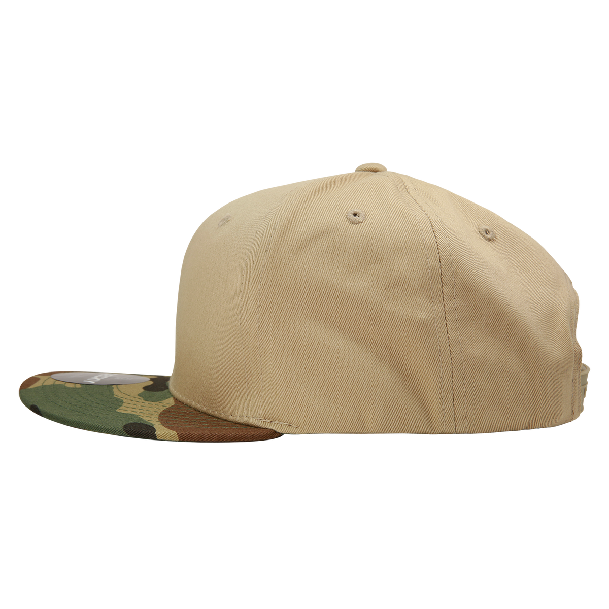 Decky 1047 Digital Camo Snapback Cap - Woodland Khaki