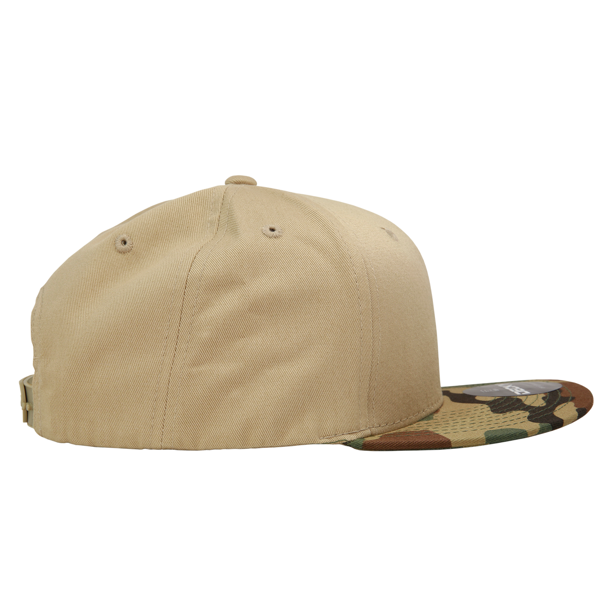 Decky 1047 Digital Camo Snapback Cap - Woodland Khaki
