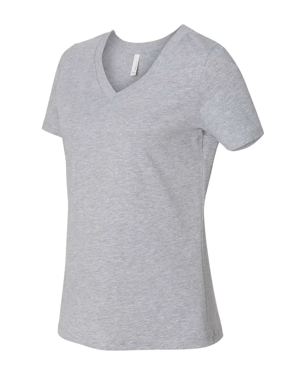 Bella + Canvas 6405cvc Women’s Relaxed Heather Cvc V-neck Tee - Athletic