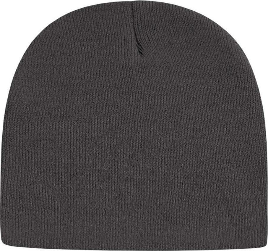 Cap America TKN28 USA-Made 8 12&quot; Beanie - Iron Gray - HIT a Double - 1