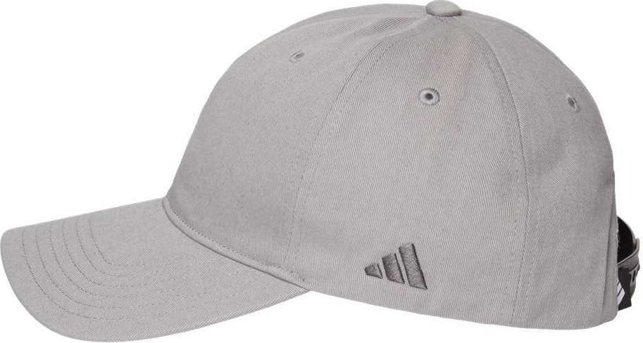 Adidas A12S Sustainable Organic Relaxed Cap - Gray Three - HIT a Double - 1