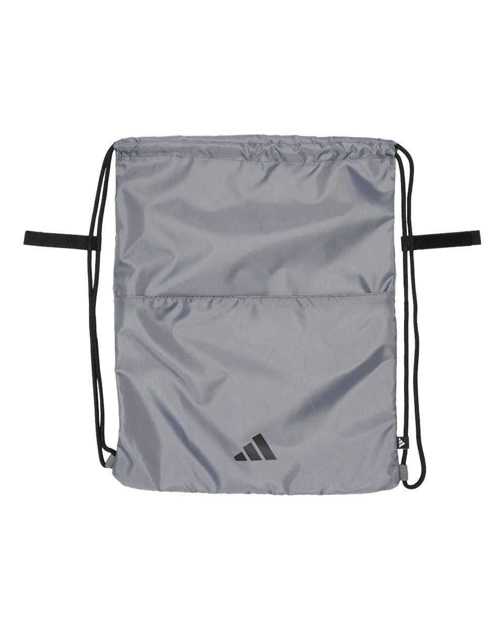 Adidas A678S Sustainable Gym Sack - Gray Three - HIT a Double - 1