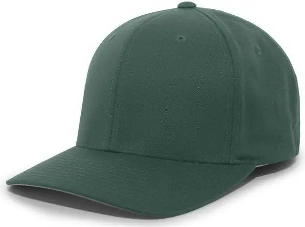 Pacific Headwear 430c Cotton-poly Flexfit Cap - Dark Green - Forest / 6 1/2’’ - 7’’