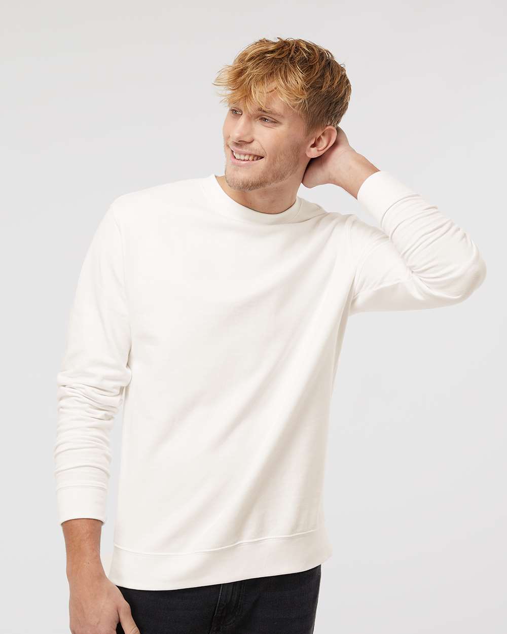 Independent Trading Co SS3000 Midweight Sweatshirt - Bone - HIT a Double - 4
