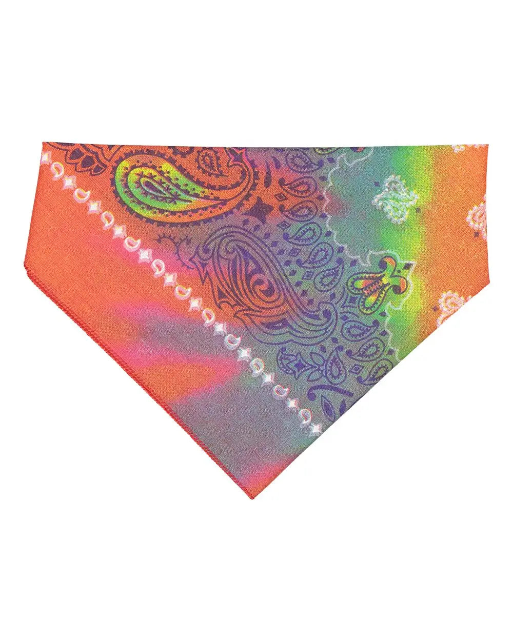 Doggie Skins 3905 Usa-made Bandana - Tye-dye Paisley - Multi-colored / one Size Fits Most