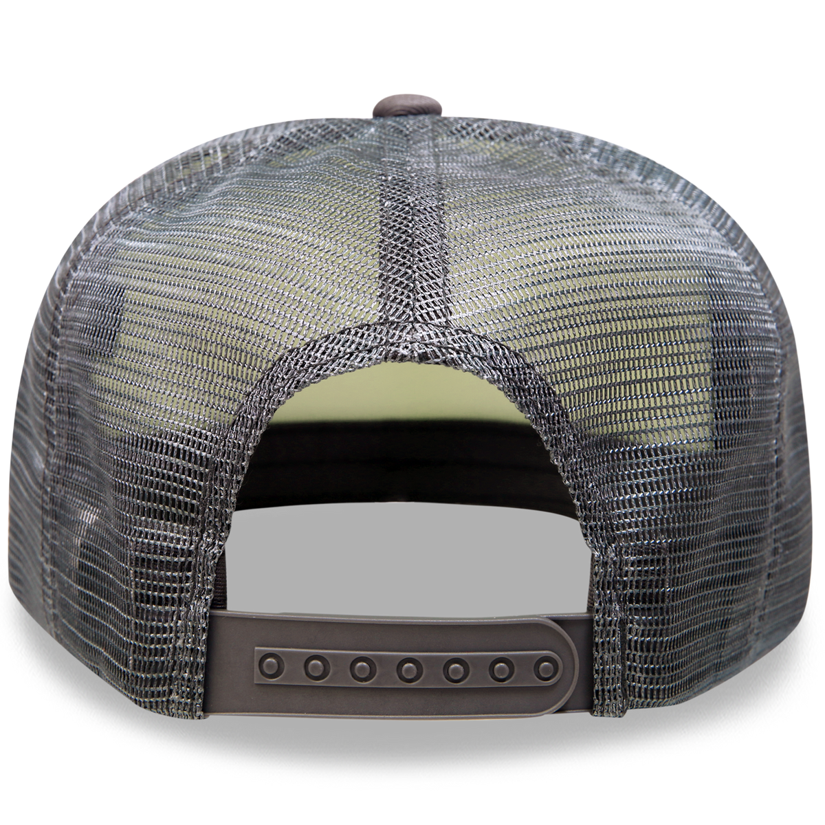 Decky 1080 Heavy Duty Foam Trucker Cap - White Charcoal