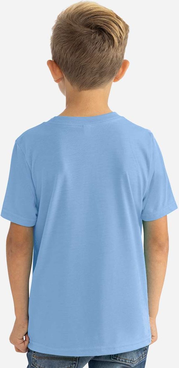 Next Level 3312 Youth CVC T-Shirt - Heather Columbia Blue