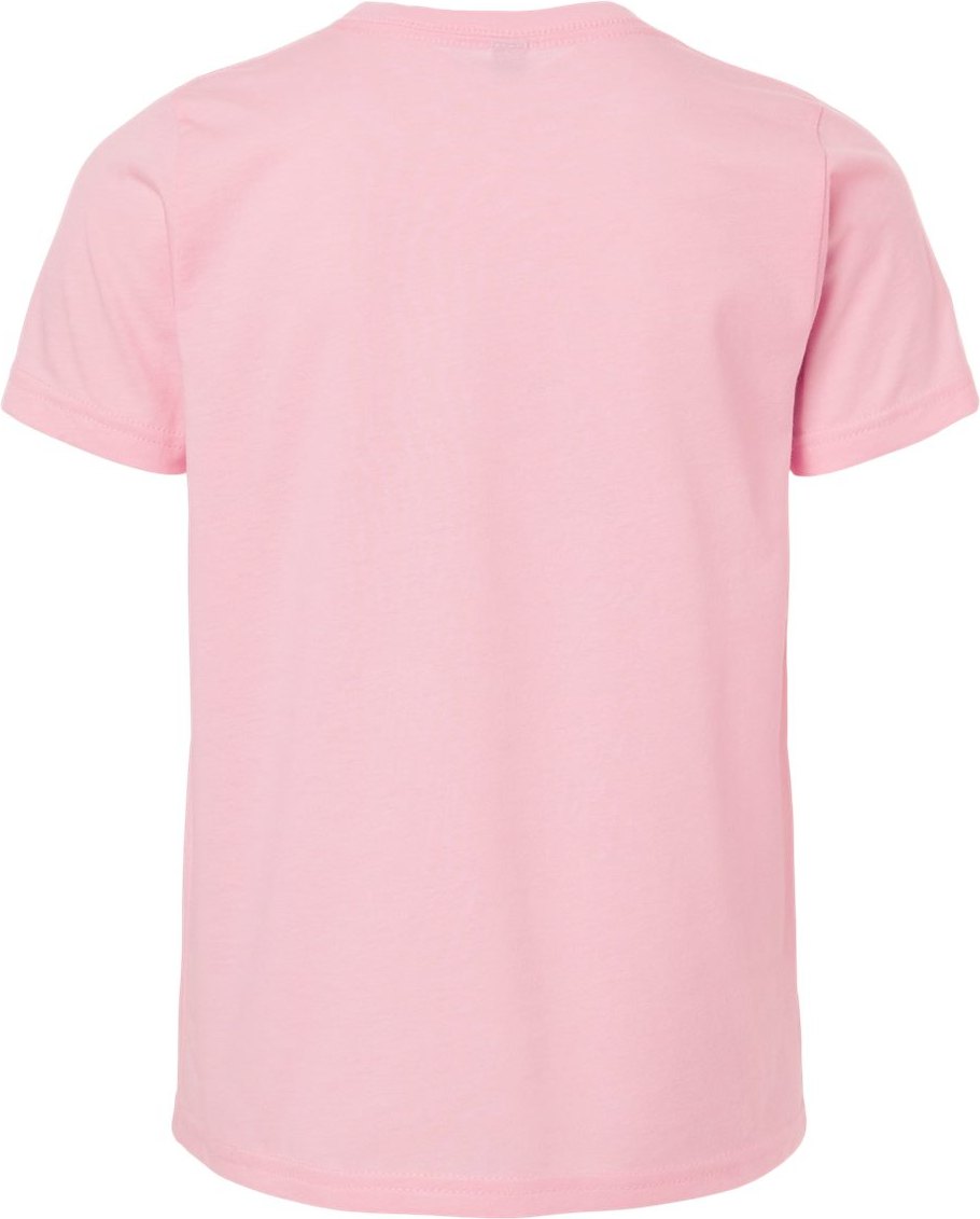 Next Level 3312 Youth CVC T-Shirt - Heather Light Pink