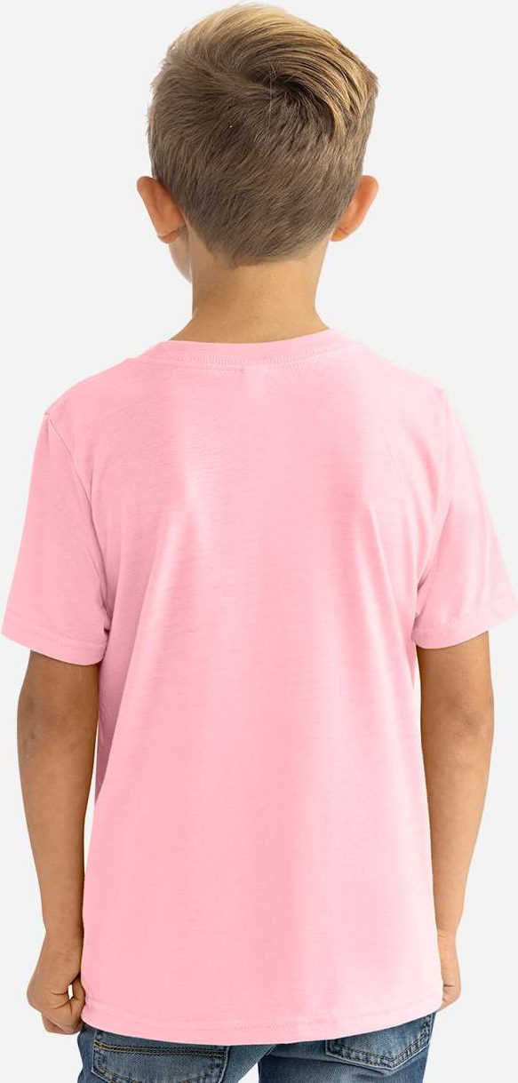 Next Level 3312 Youth CVC T-Shirt - Heather Light Pink