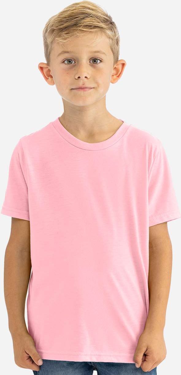 Next Level 3312 Youth CVC T-Shirt - Heather Light Pink