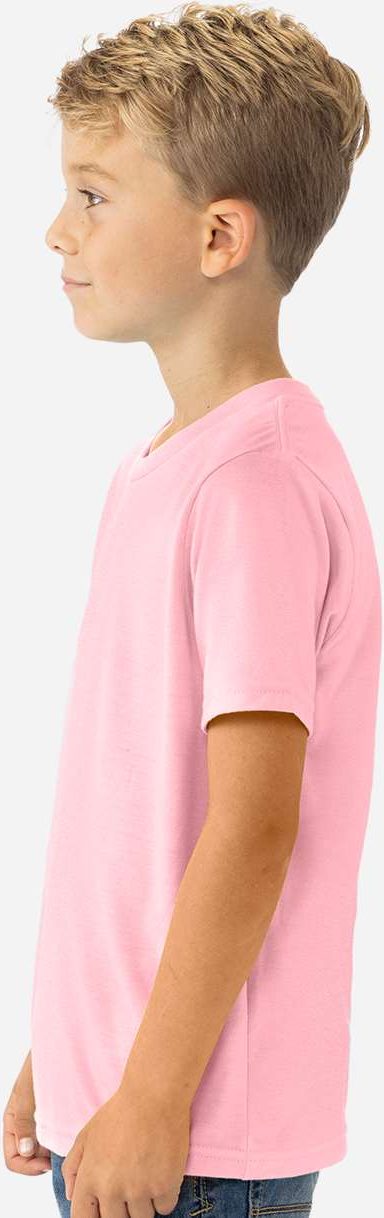 Next Level 3312 Youth CVC T-Shirt - Heather Light Pink