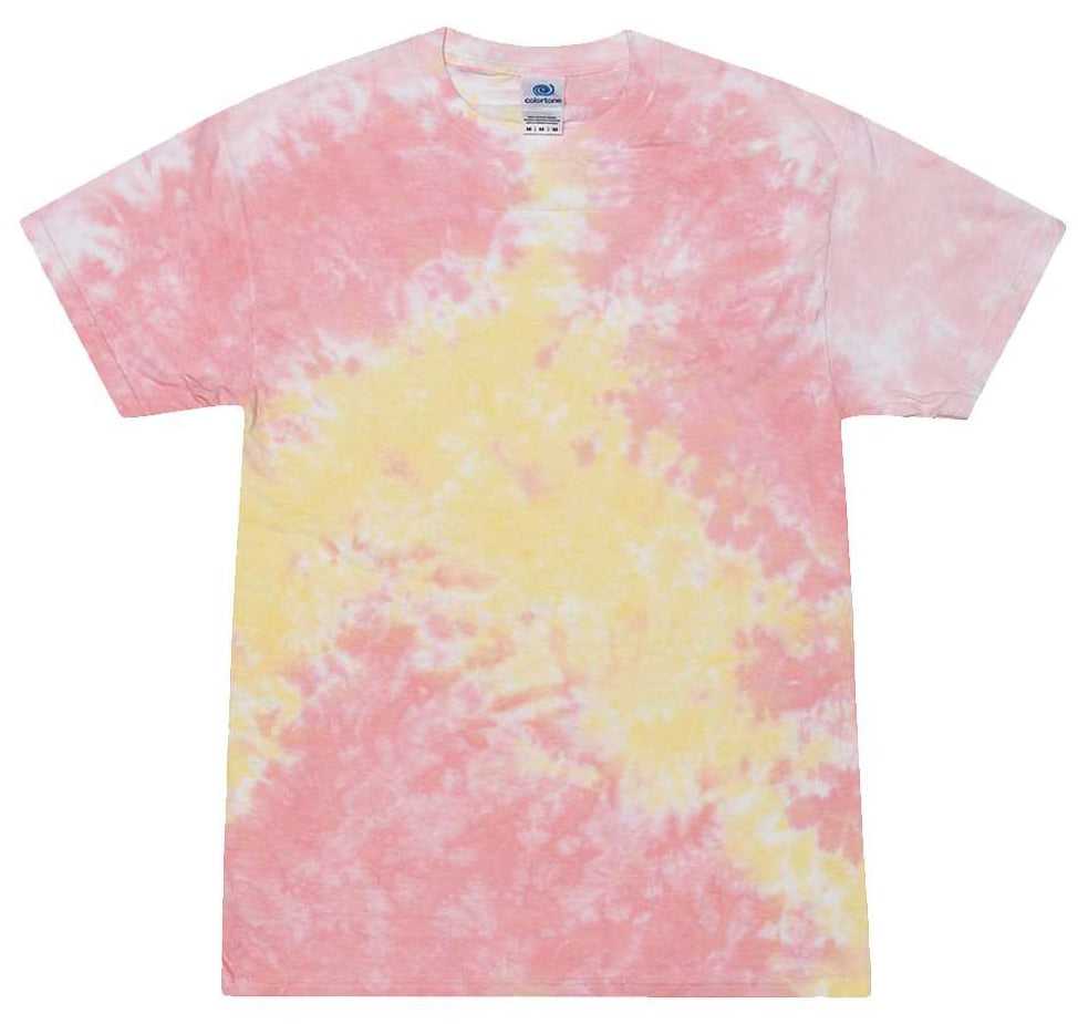 Colortone 1000Y Youth Multi-Color Tie-Dyed T-Shirt - Funnel Cake - HIT a Double - 1