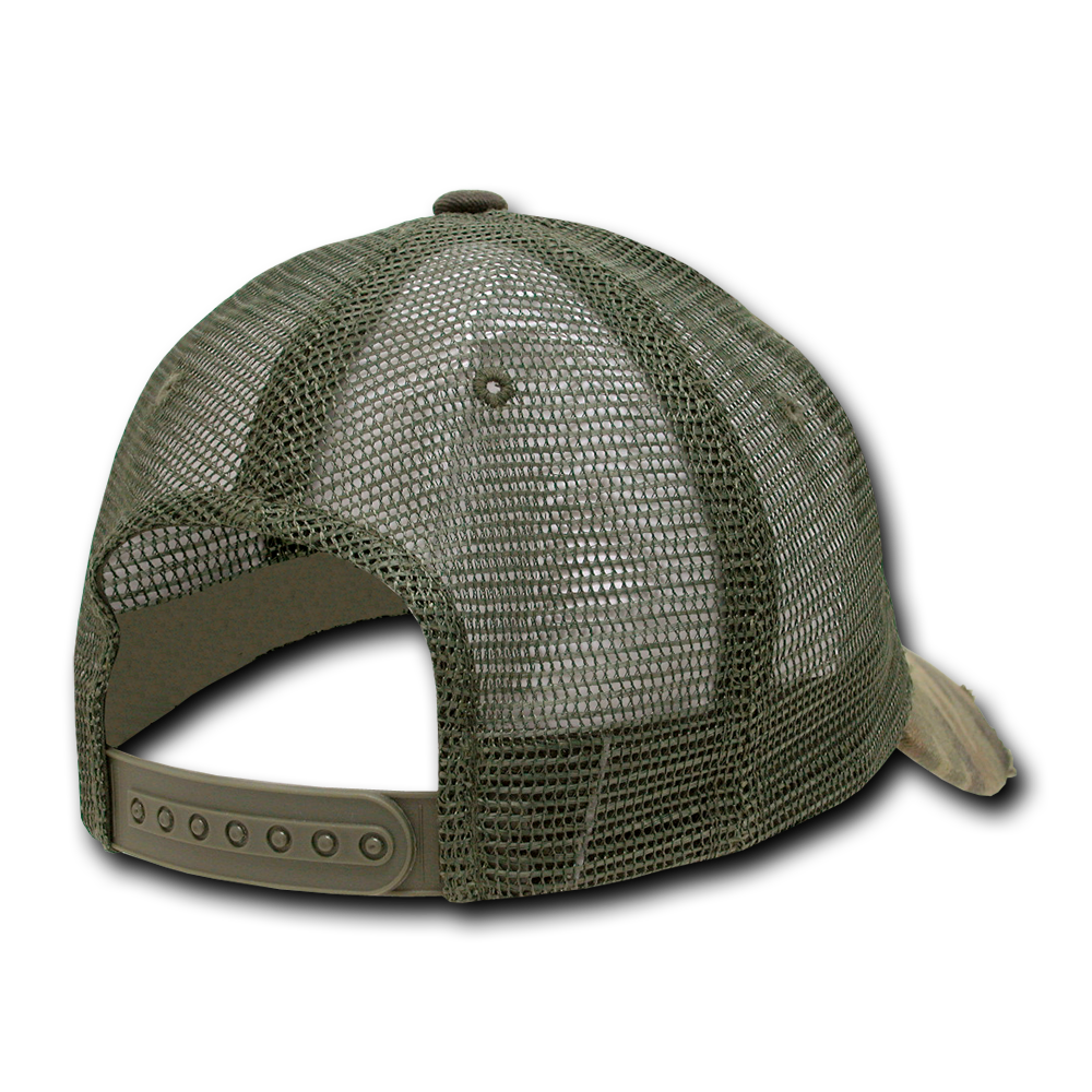 Decky 110 Vintage Mesh Cap - Woodland