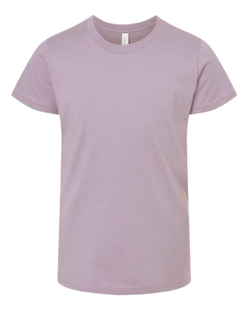 Bella + Canvas 3001Y Youth Jersey Tee - Light Violet - HIT a Double - 1