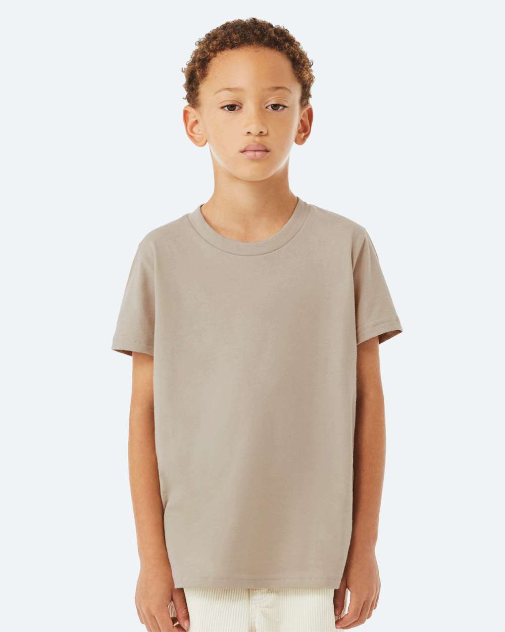 Bella + Canvas 3001Y Youth Jersey Tee - Tan - HIT a Double - 1