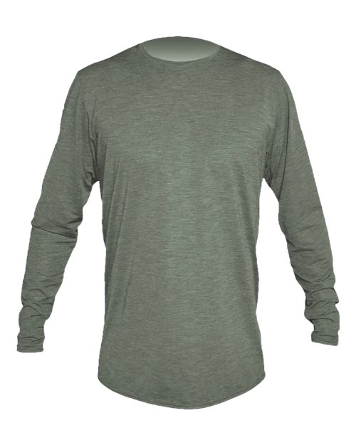 ANETIK MVLPRL8 Low Pro Tech Long Sleeve T-Shirt - Olive Heathered