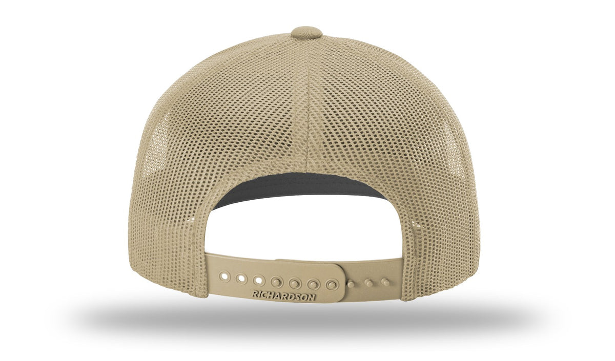 Richardson 112 Trucker Cap - Cream Khaki
