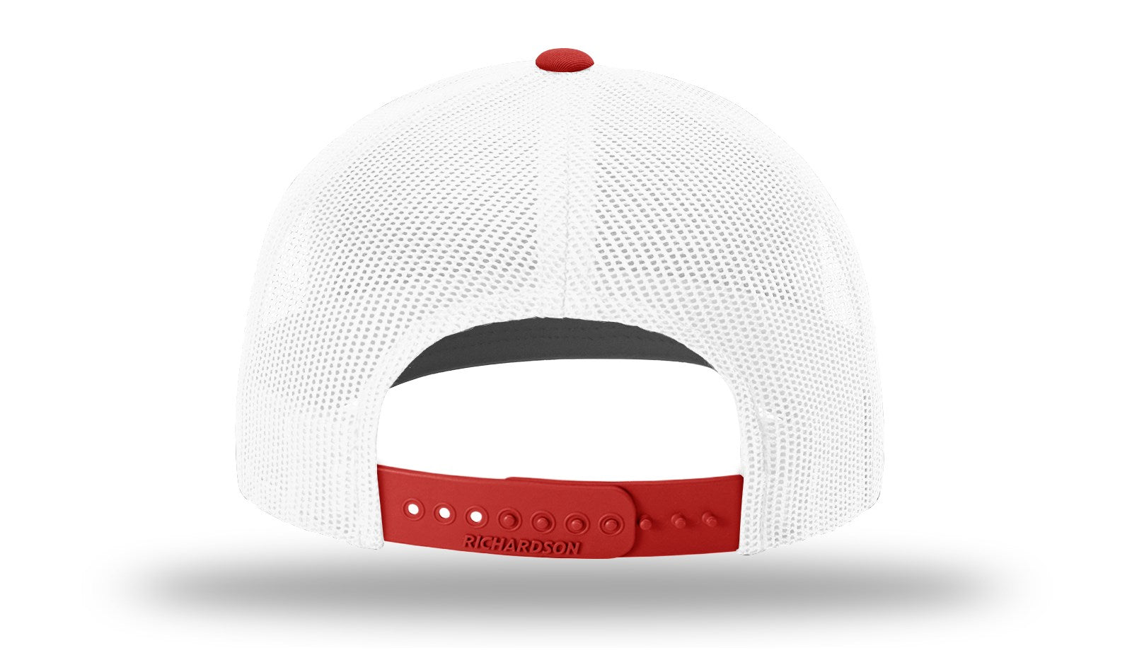 White/Red Trucker
