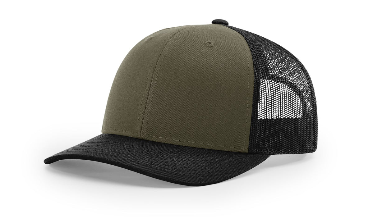 Richardson 112 Trucker Cap - Dark Loden Black