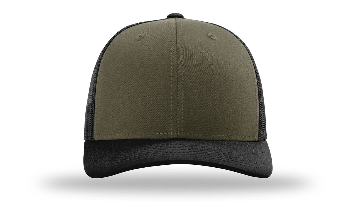 Richardson 112 Trucker Cap - Dark Loden Black