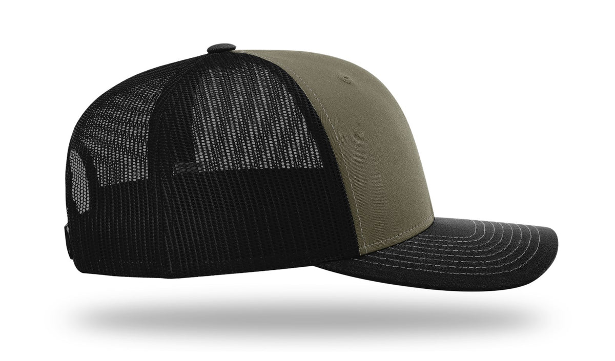 Richardson 112 Trucker Cap - Dark Loden Black