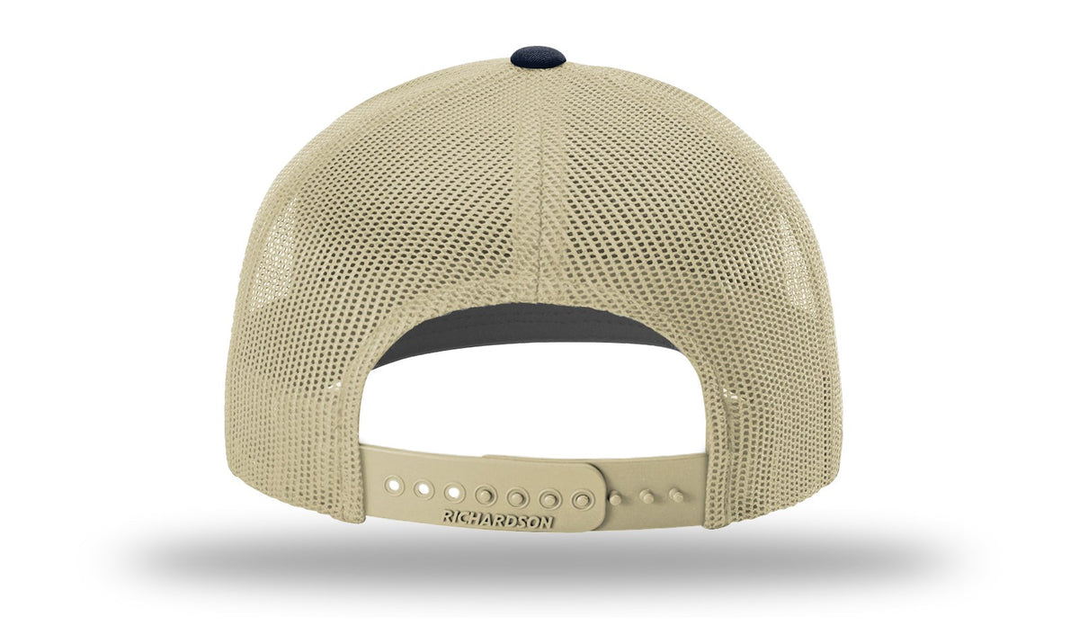 Richardson 112 Trucker Cap - Navy Khaki