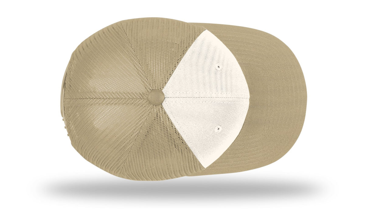 Richardson 112 Trucker Cap - Cream Khaki