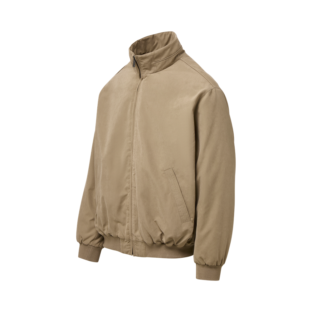 MV Sport 27712 Weatherproof Microfiber Fleece Lined Jacket - Driftwood Front