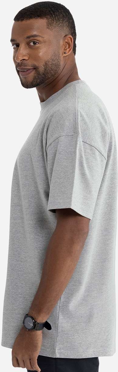 Next Level 7200 Heavyweight T-Shirt - Heather Gray