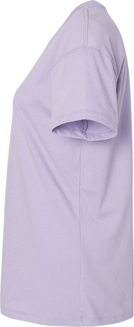 Next Level 3910 Women's Cotton Relaxed S/S T-shirt - Lavender