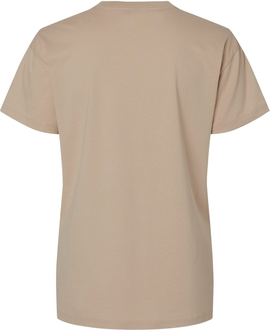 Next Level 3910 Women's Cotton Relaxed S/S T-shirt - Tan