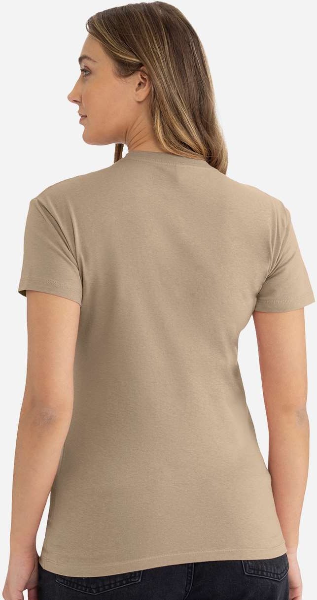 Next Level 3910 Women's Cotton Relaxed S/S T-shirt - Tan