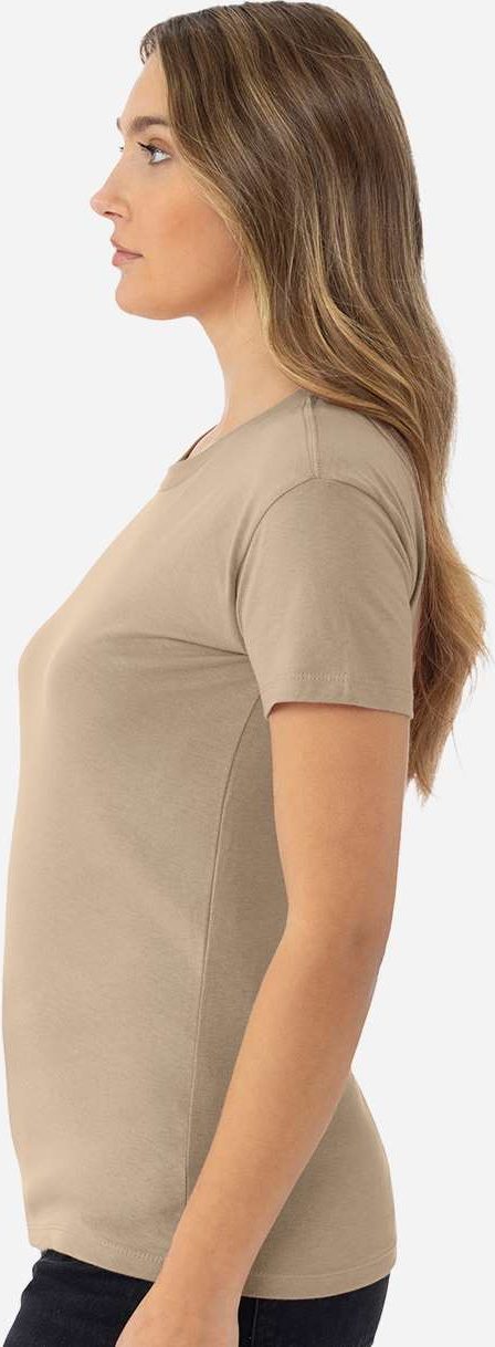 Next Level 3910 Women's Cotton Relaxed S/S T-shirt - Tan
