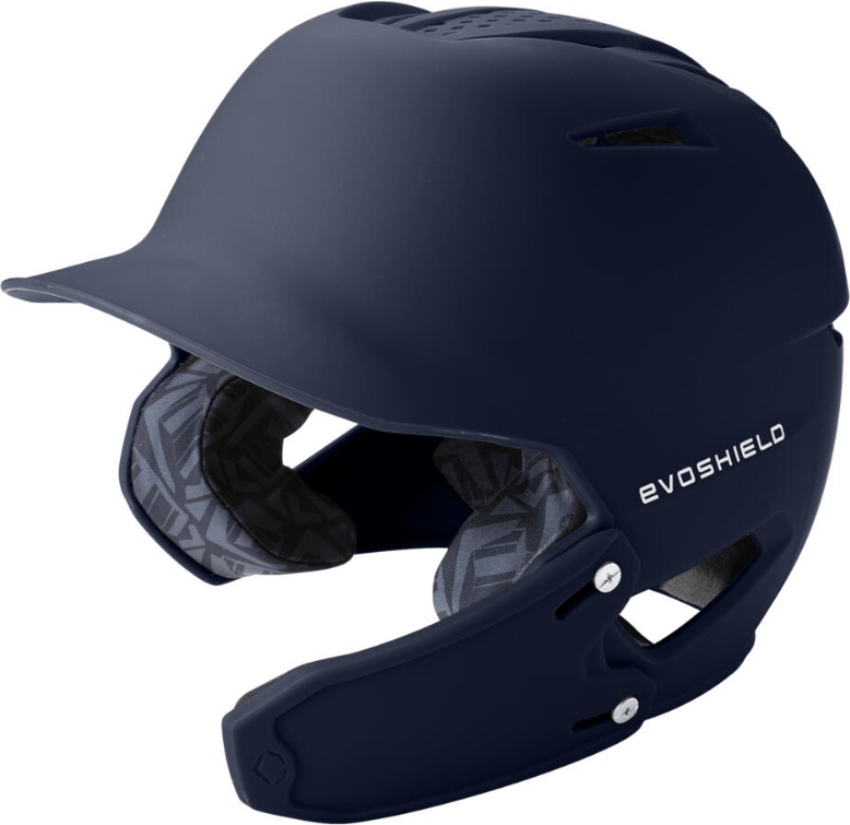 EvoShield XVT 2.0 HLMT Matte Batting Helmet with Face Shield WBR00012003 - Navy - HIT a Double - 1