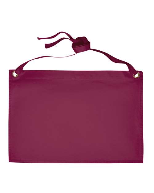 Artisan Collection by Reprime RP131 Calibre Heavy Canvas Waist Apron - Burgundy
