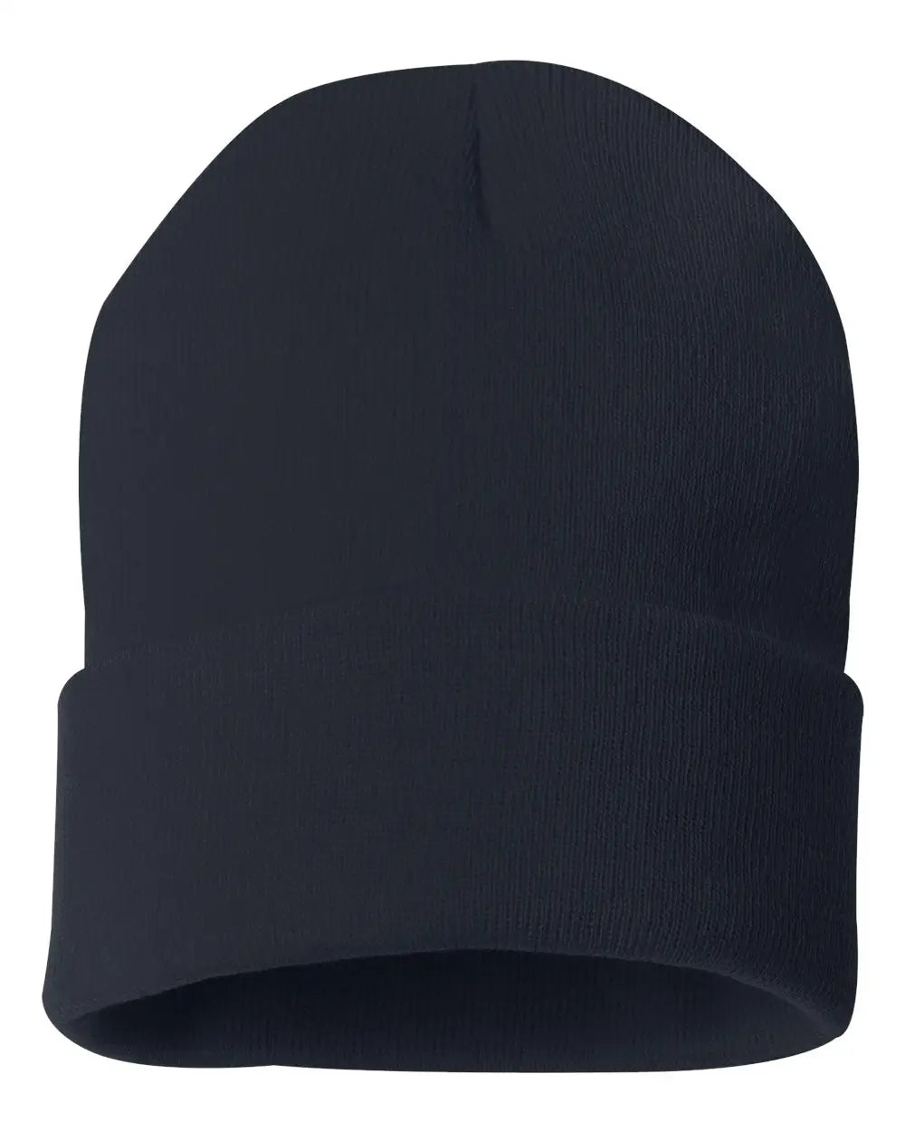Sportsman Sp12 12’’ Solid Cuffed Beanie - Navy - one Size Fits Most