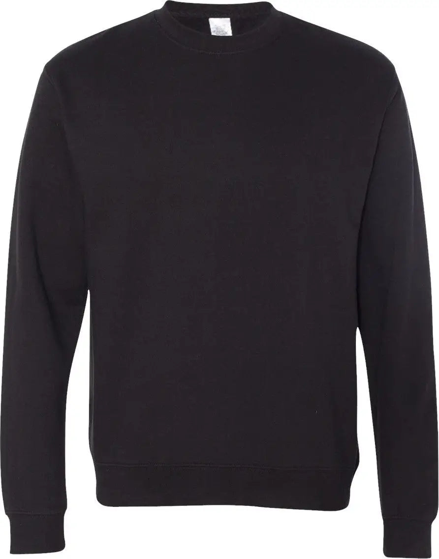 Independent Trading Co. Ss3000 Midweight Crewneck Sweatshirt - Black - Xs