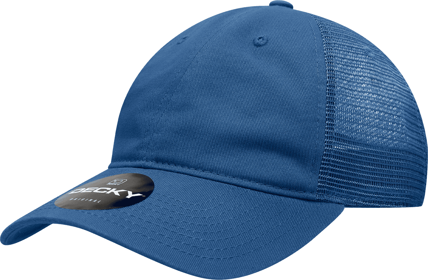 Decky 120 Relaxed Trucker Cap - Royal - one Size Fits Most