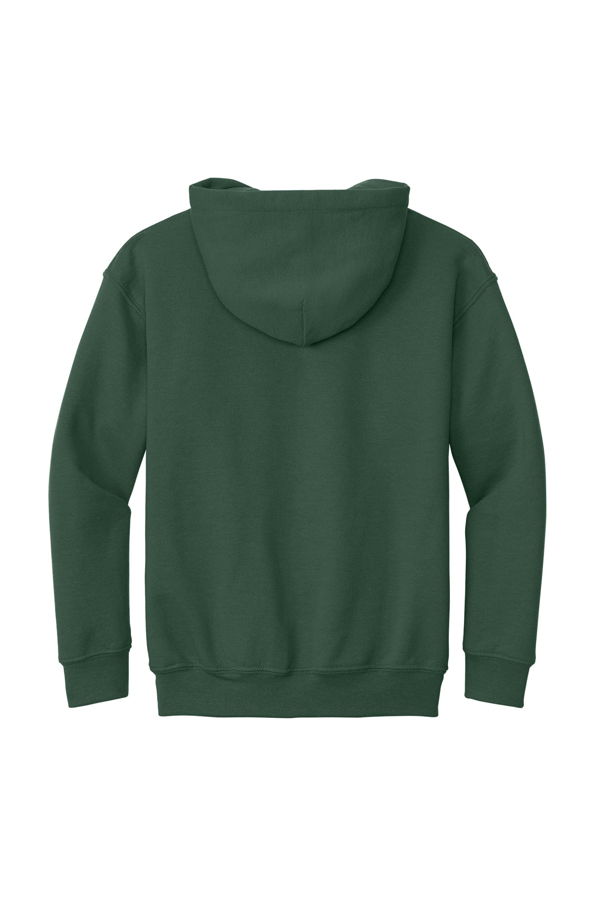 Gildan 18500B Heavy Blend™ Youth Hooded Sweatshirt - Fan Dark Green (view 3)