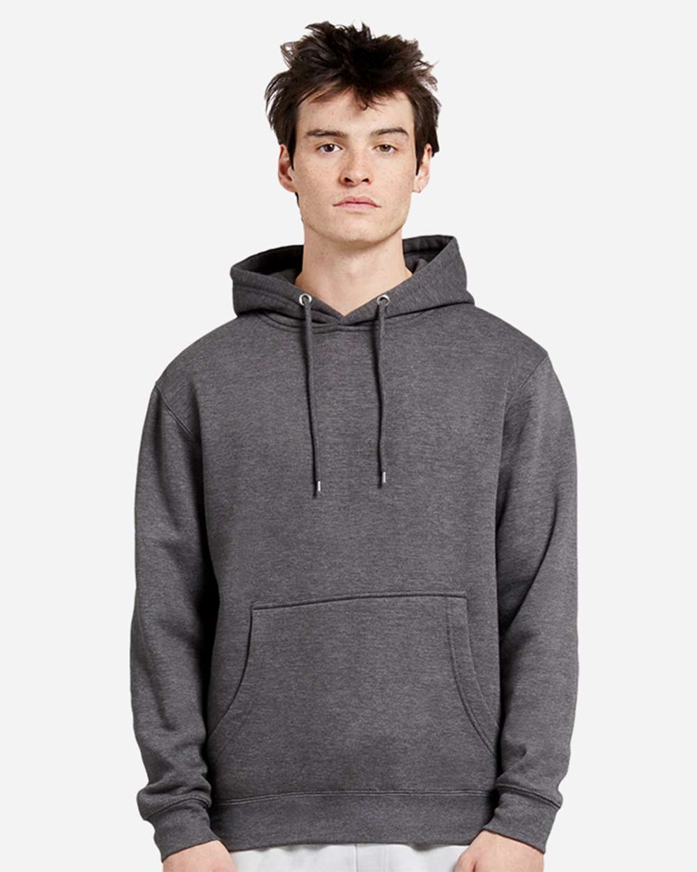 Lane Seven LS14001 Premium Pullover Hooded Sweatshirt - Charcoal Heather