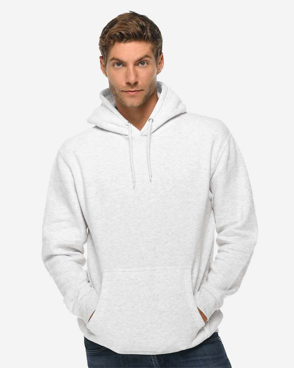 Lane Seven LS14001 Unisex Premium Pullover Hooded Sweatshirt - Oatmeal Heather