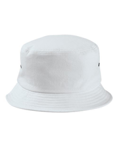 Big Accessories BA534 Chino Twill Crusher Bucket Hat - White