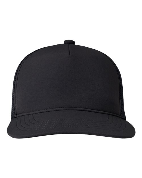 Big Accessories BA708 Bend Foam Trucker Cap - Black  Black