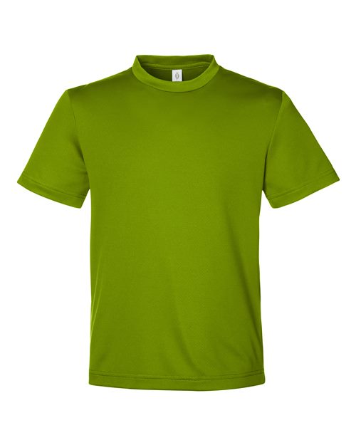 Team 365 TT15Y Youth Zone Performance Mesh T-Shirt - Acid Green