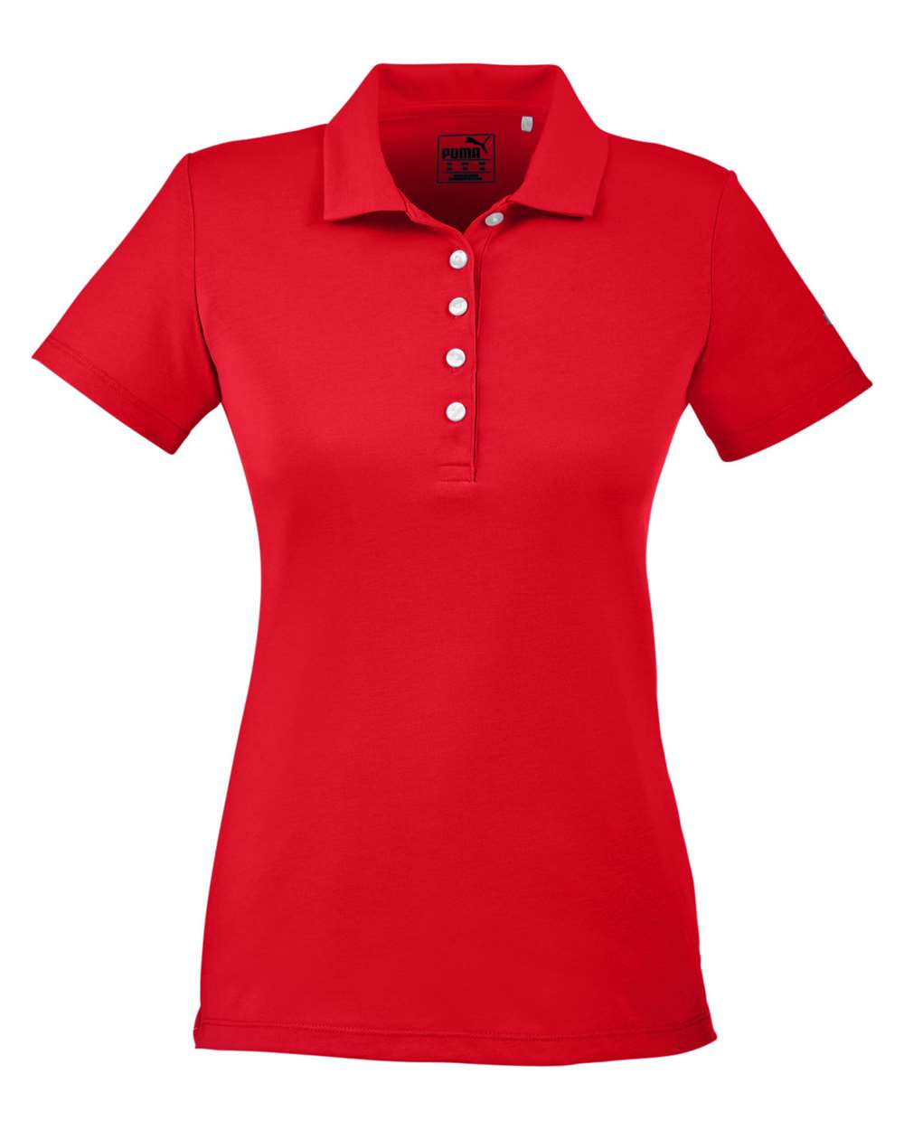 Puma Golf 596921 Women's Fusion Polo - High Risk Red